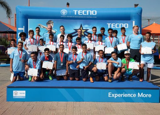 برنامج BlueSquad برعاية شركة TECNO Mobile بالشراكة مع نادي مانشستر سيتي لكرة القدم