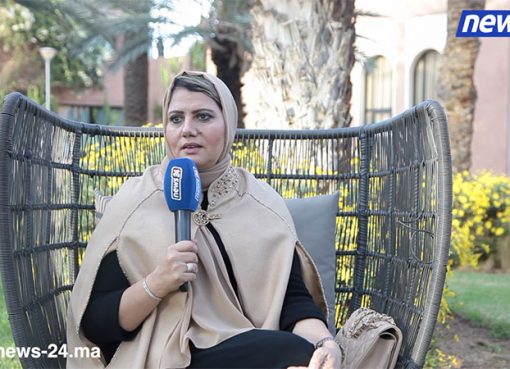 لقاء مع المصممة منى جلال منصورعلى هامش مسابقة ملكة حسناوات العرب 2018