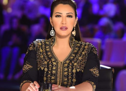بالصورة..أسماء المنور توجه رسالة مؤثرة من برنامج الزمن الجميل بسبب الإرهاب